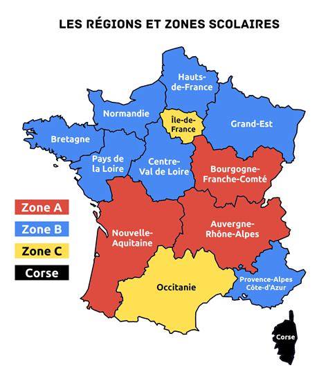 Carte des zones clés et itinéraires