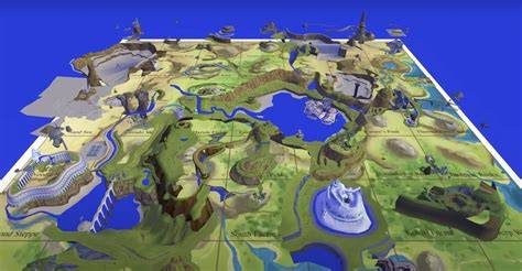 plan et carte des donjons Wind Waker