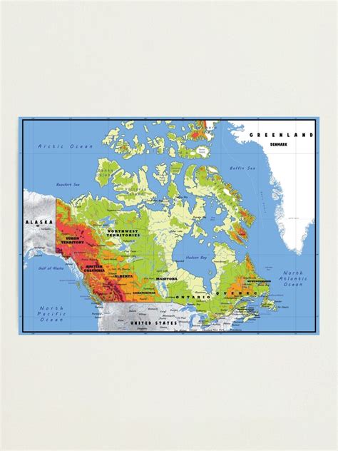 Carte topographique Britannia et provinces