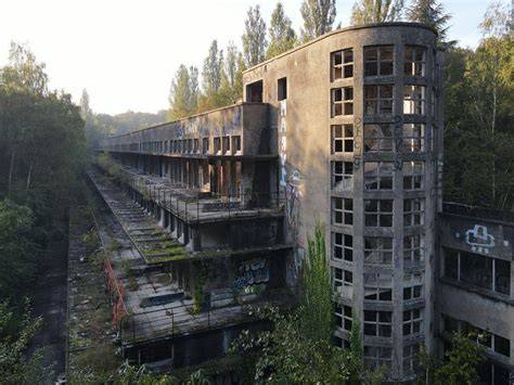 Schéma des lieux du Sanatorium et des ailes
