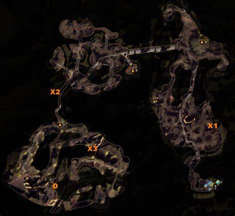 Carte et pierres de divination (mont Hotenow)