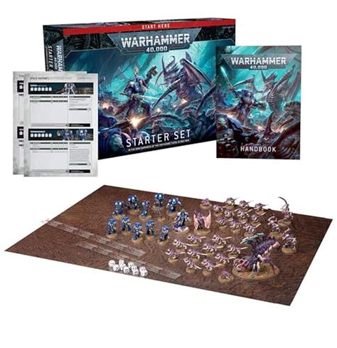visuel répartition démarrage Warhammer 40k