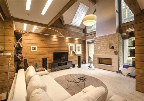 Interieur chaleureux d'une maison de soutien cancer