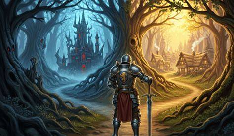 illustration paladin serments et pouvoirs