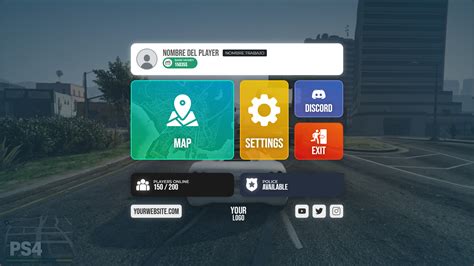 image illustration de menu externe FiveM