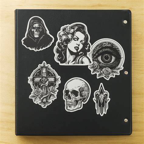 illustrations et ambiances gothiques de Tri-Kazel