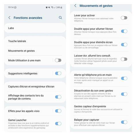 Capture d'écran zone X et mécanismes
