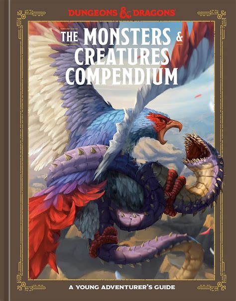 bestiaire dungeons and dragons illustration