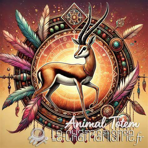 illustration mystique et animal totem