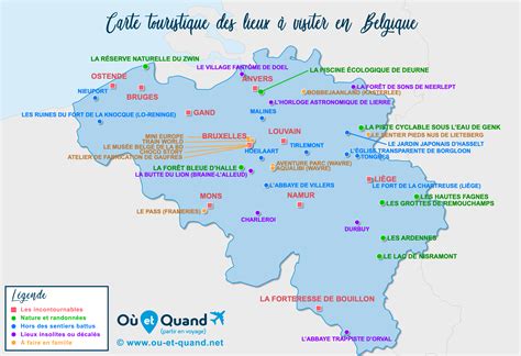 carte des lieux et passages clés