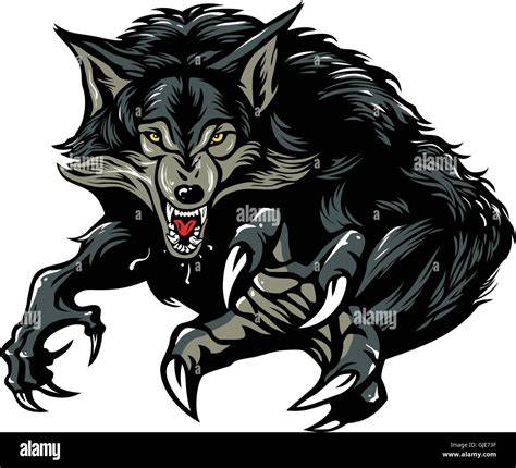 illustration loup garou Bedburg
