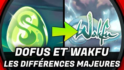 diagramme comparaison DOFUS Wakfu