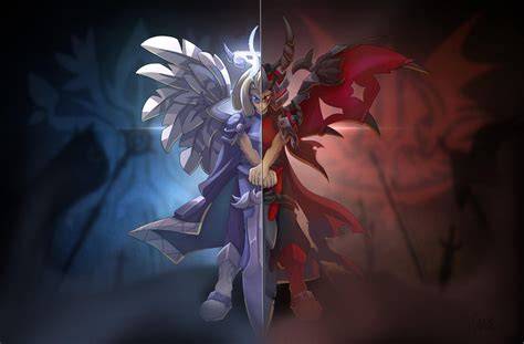illustration teleported couple in dofus