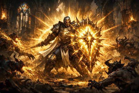 schéma comparaison versions bouclier paladin