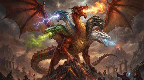 illustration tournee des dragons et tiamat