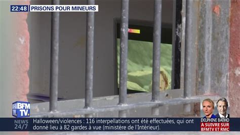 infographies sur les conditions des prisons pour mineurs