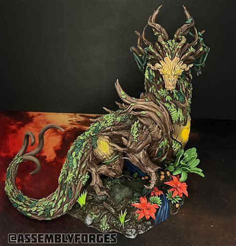 carte stratégique wood elves forest terrain