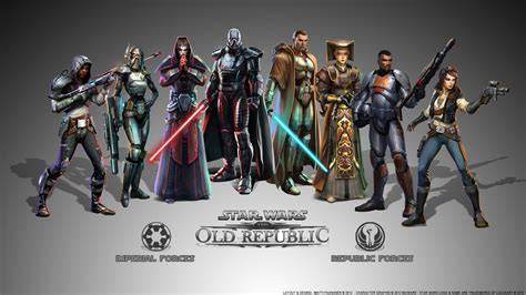 transferts de personnages SWTOR infographie