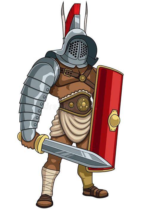 illustration cuir gladiateur romain