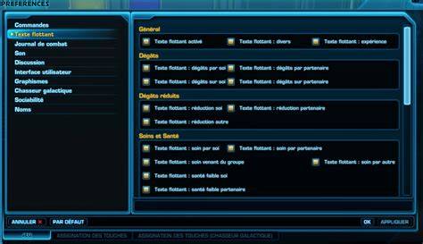 schéma des rôles Tank DPS Soigneur SWTOR