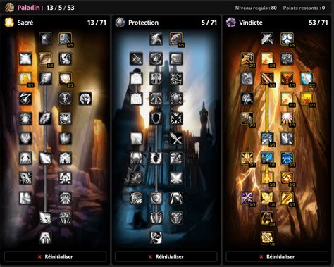 image comparative des stats Vindicte Mythique+
