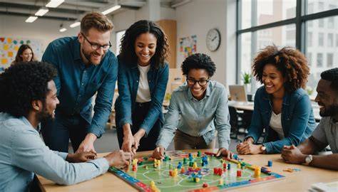 illustration jeux de rôle en entreprise